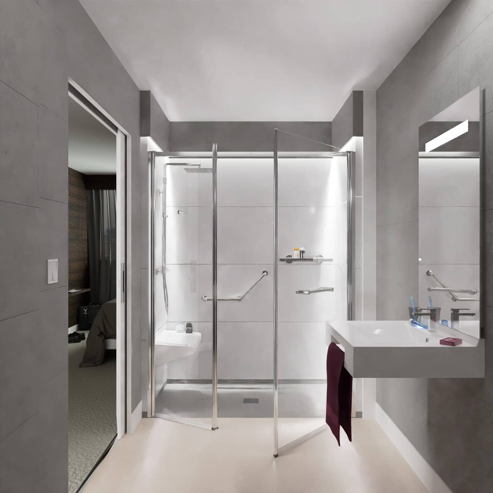 salle de bain en douche senior salle de bain en douche senior